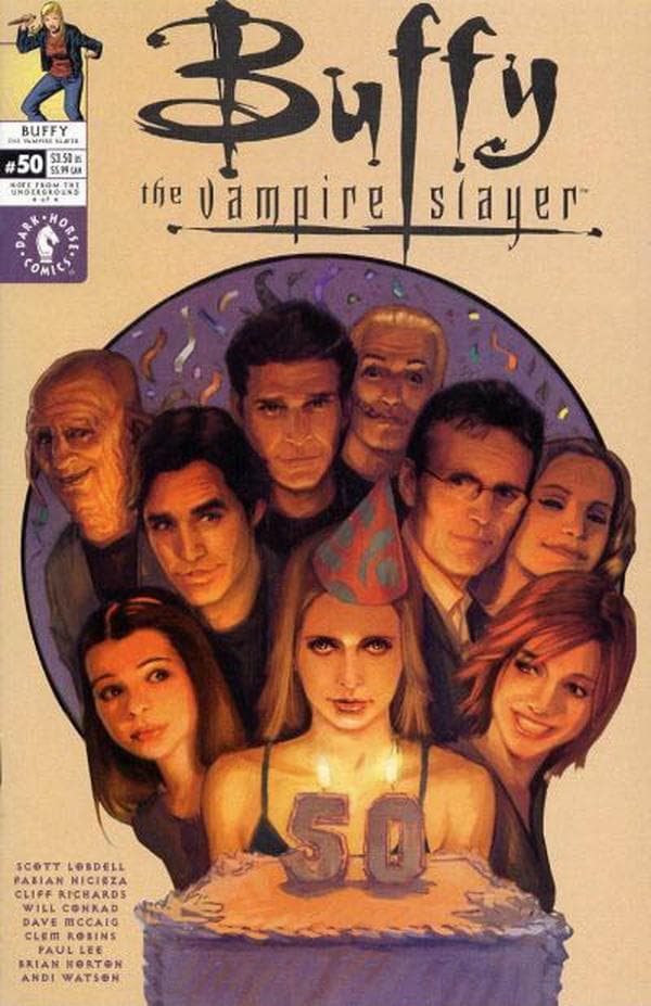 Buffy the Vampire Slayer #50 cover