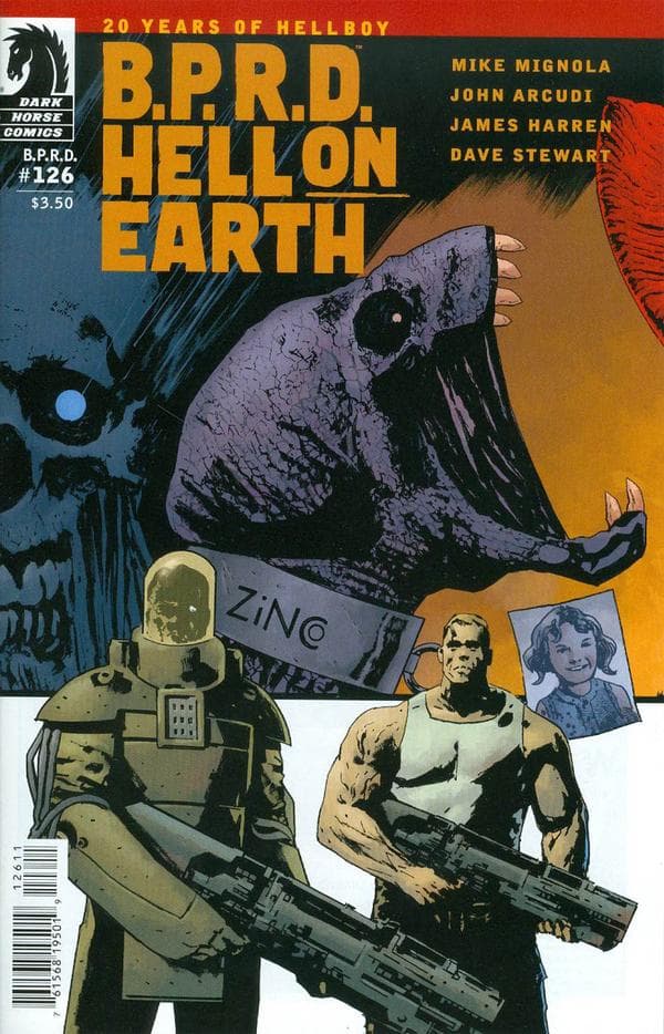 B.P.R.D. Hell on Earth #126 cover