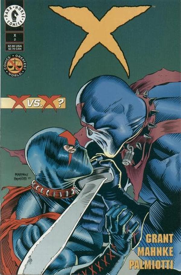 X #2 cover