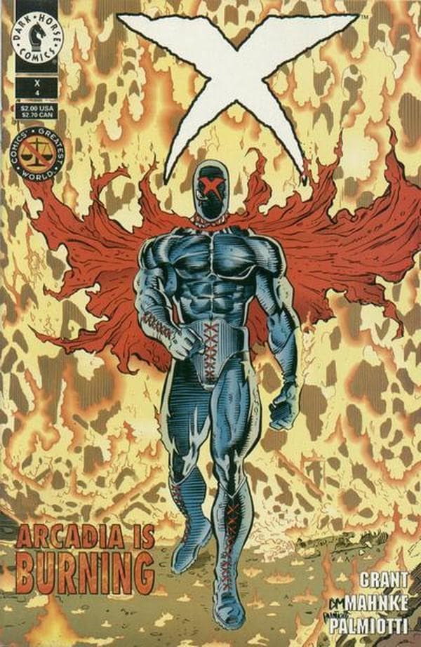 X #4 cover