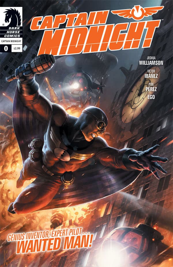Captain Midnight #0 cover