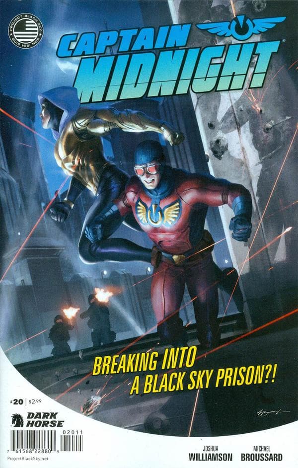 Captain Midnight #20 cover