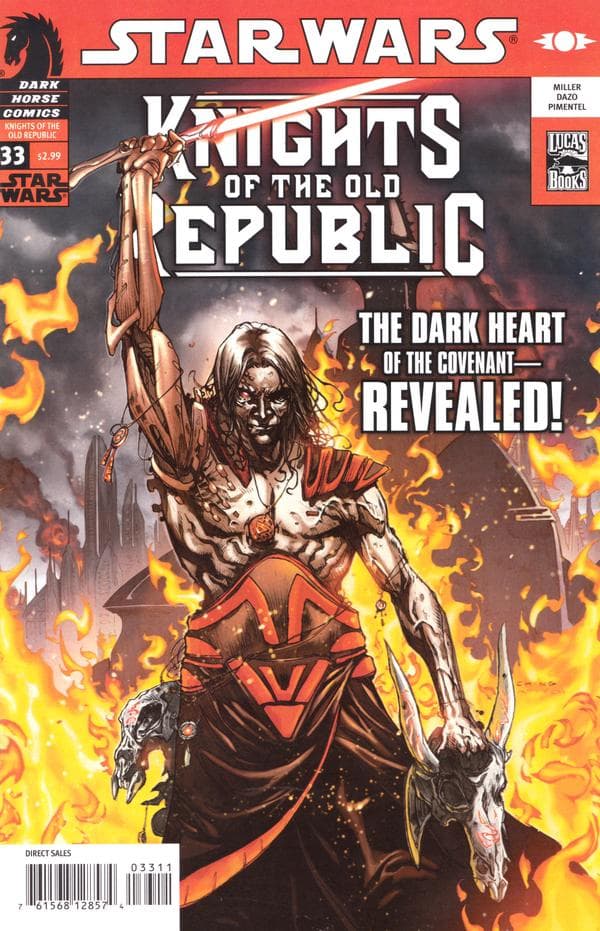 Star Wars: Knights of the Old Republic #33 cover