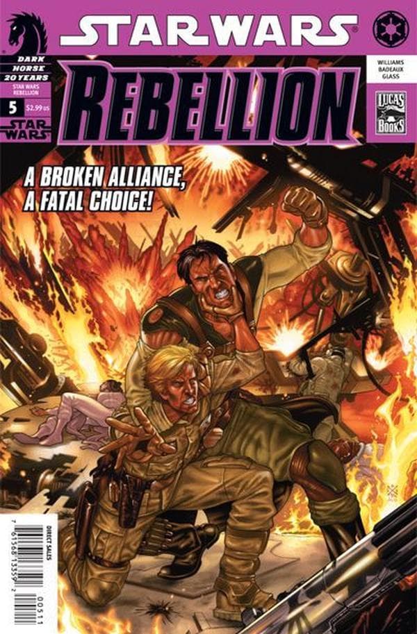 Star Wars: Rebellion #5 cover