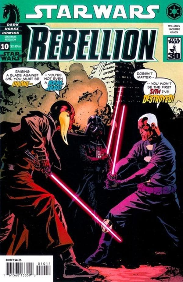 Star Wars: Rebellion #10 cover