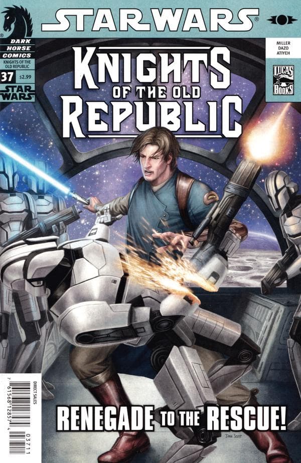 Star Wars: Knights of the Old Republic #37 cover