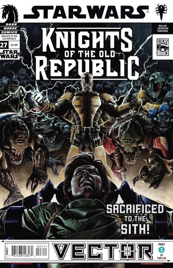 Star Wars: Knights of the Old Republic #27 cover