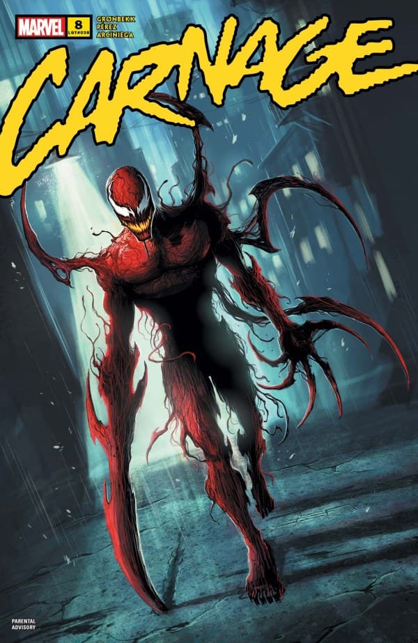 Carnage #8 cover