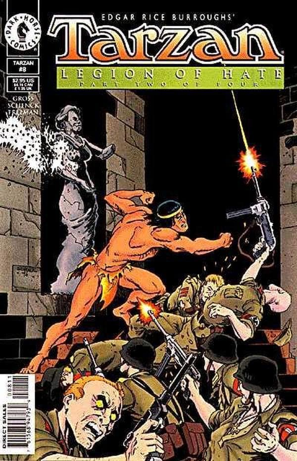Tarzan #8 cover
