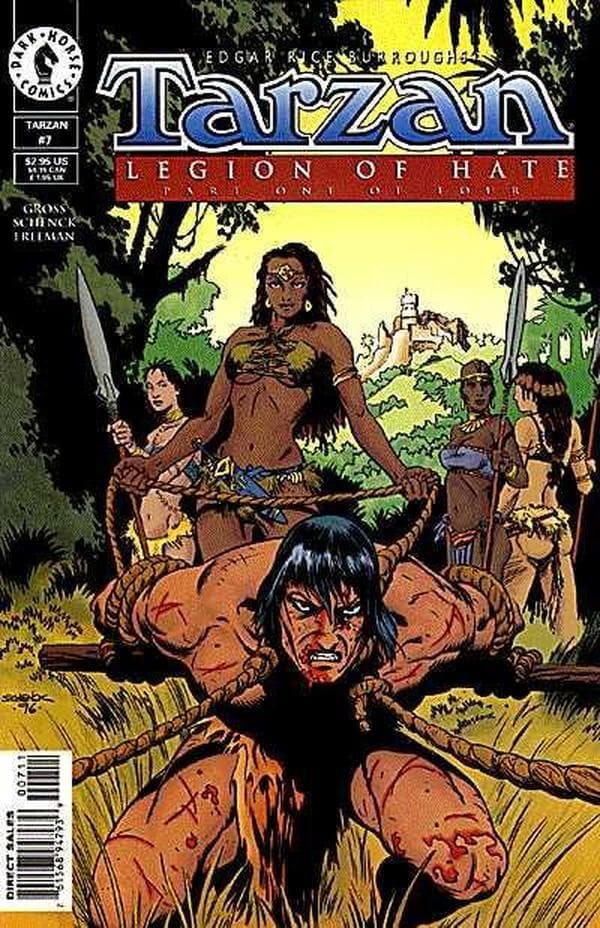 Tarzan #7 cover