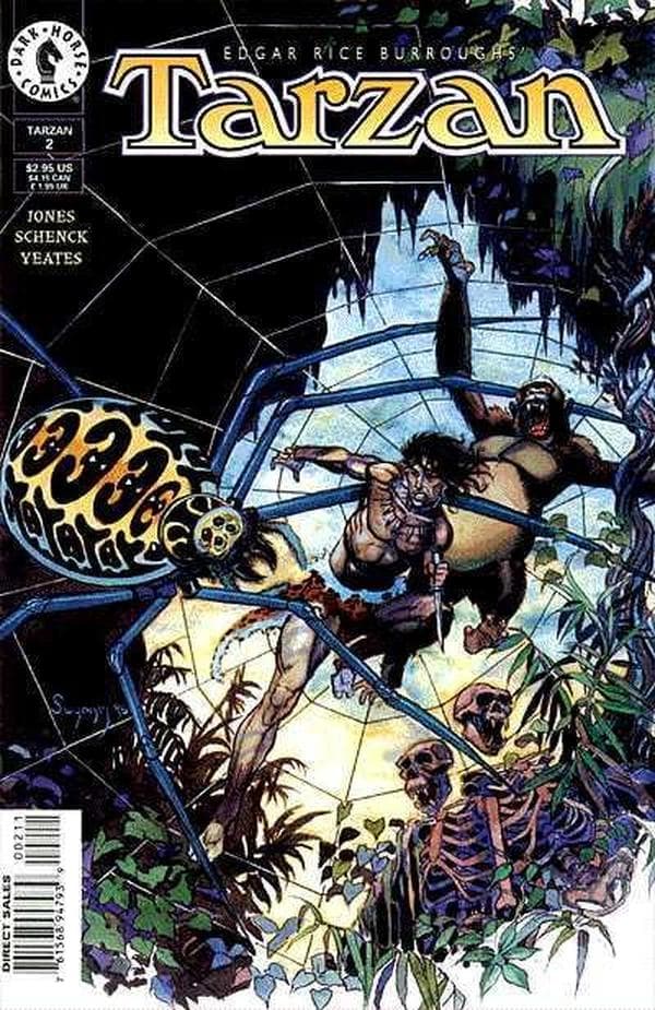 Tarzan #2 cover