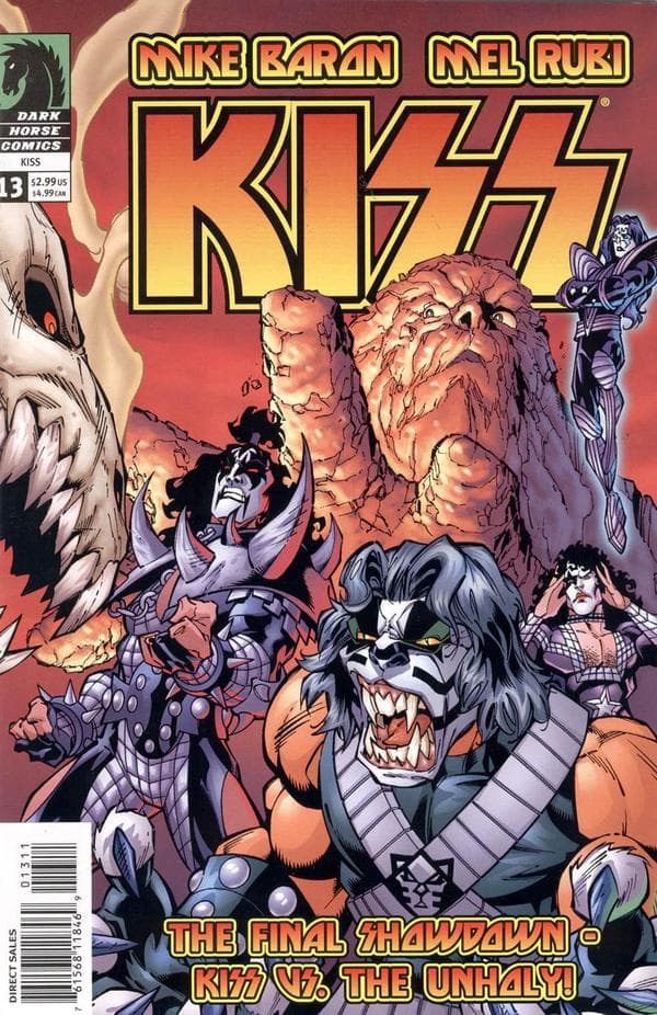 Kiss #13 cover