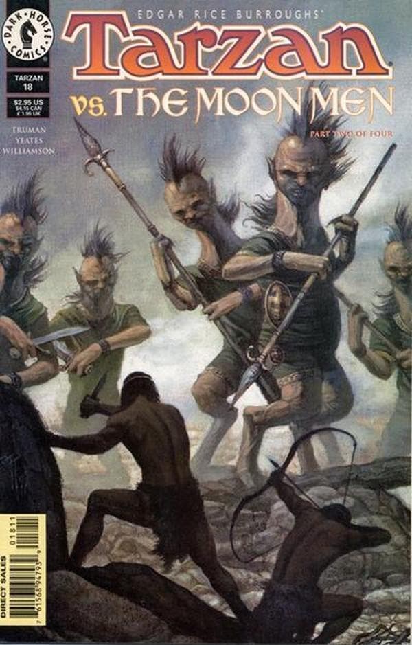 Tarzan #18 cover