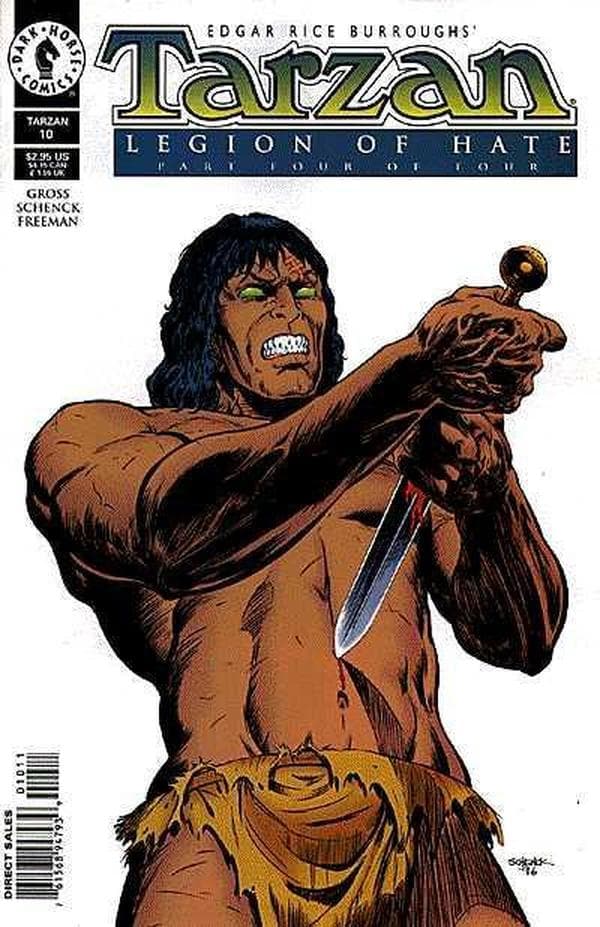 Tarzan #10 cover