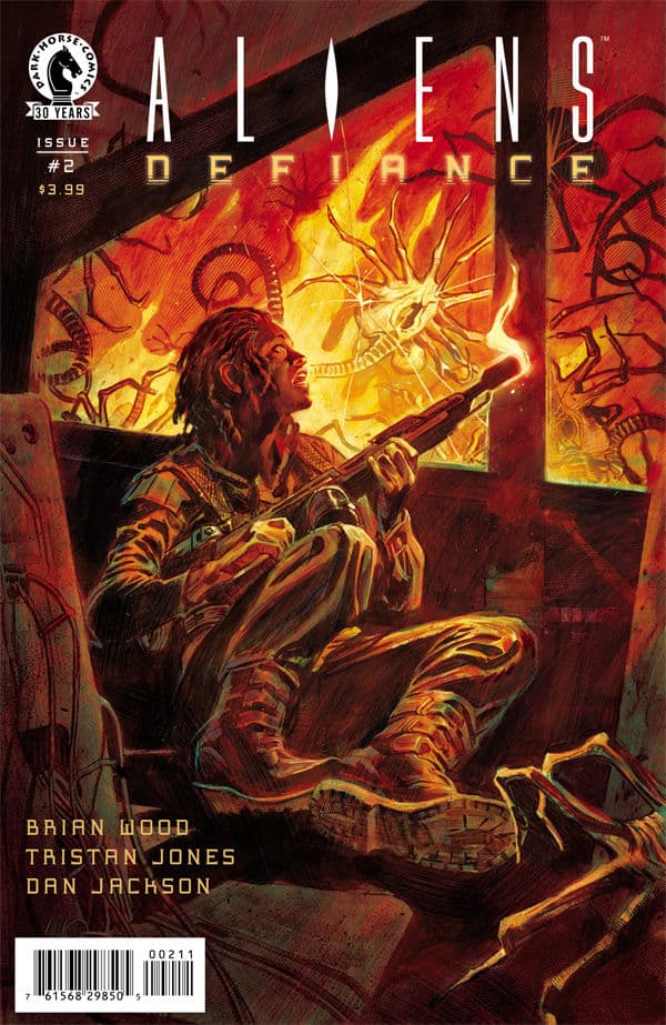 Aliens: Defiance #2 cover