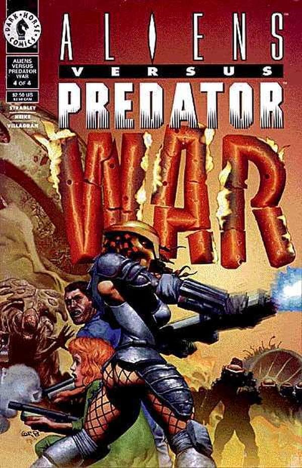 Aliens vs. Predator: War #4 cover