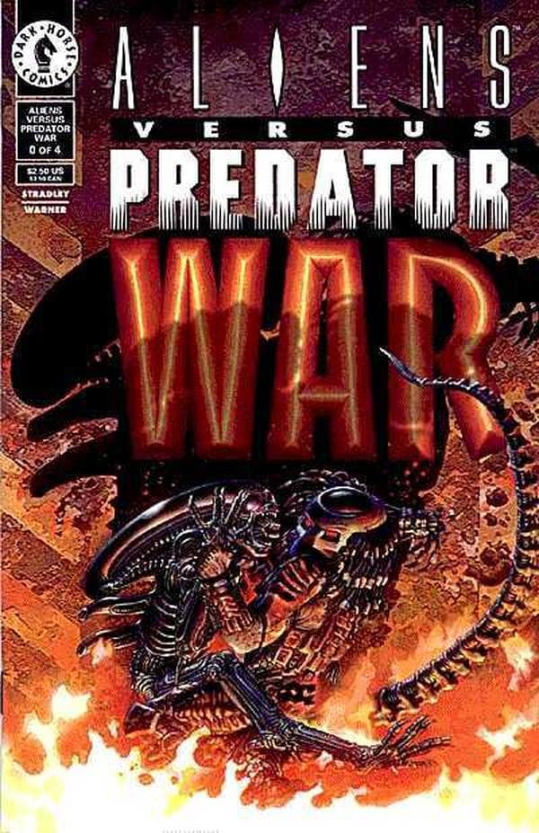 Aliens vs. Predator: War cover — © Dark Horse Comics