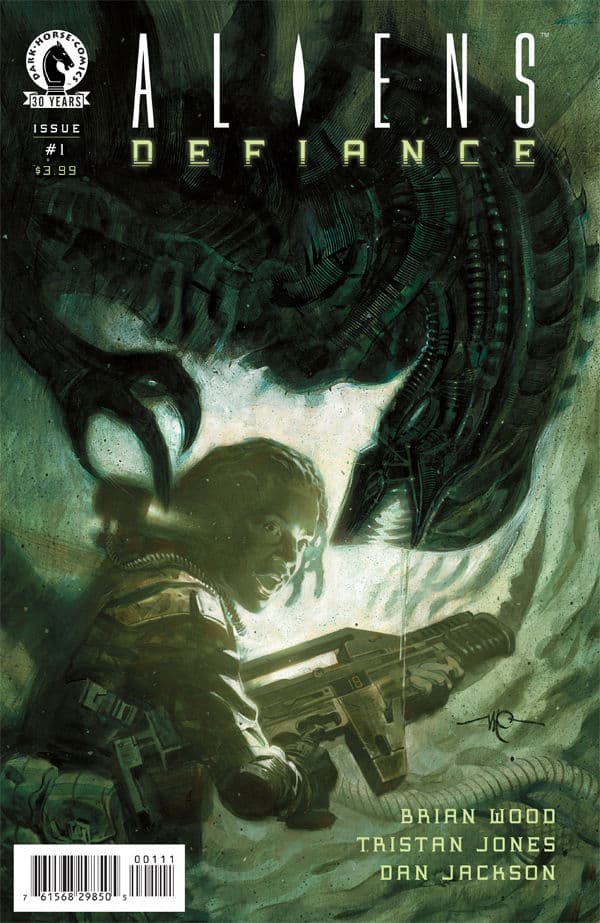 Aliens: Defiance #1 cover