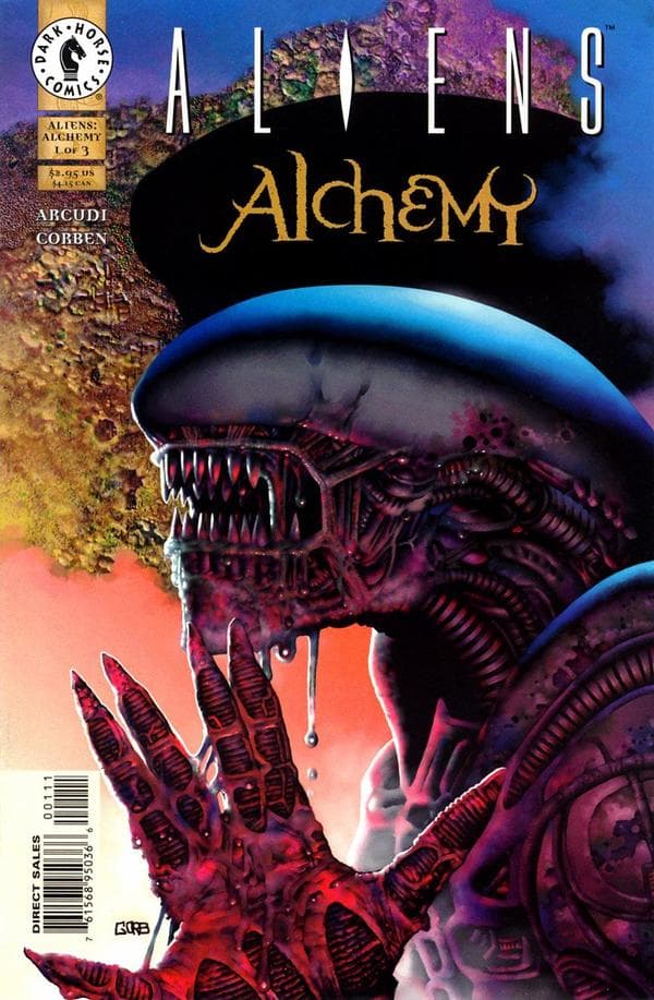 Aliens: Alchemy cover — © Dark Horse Comics