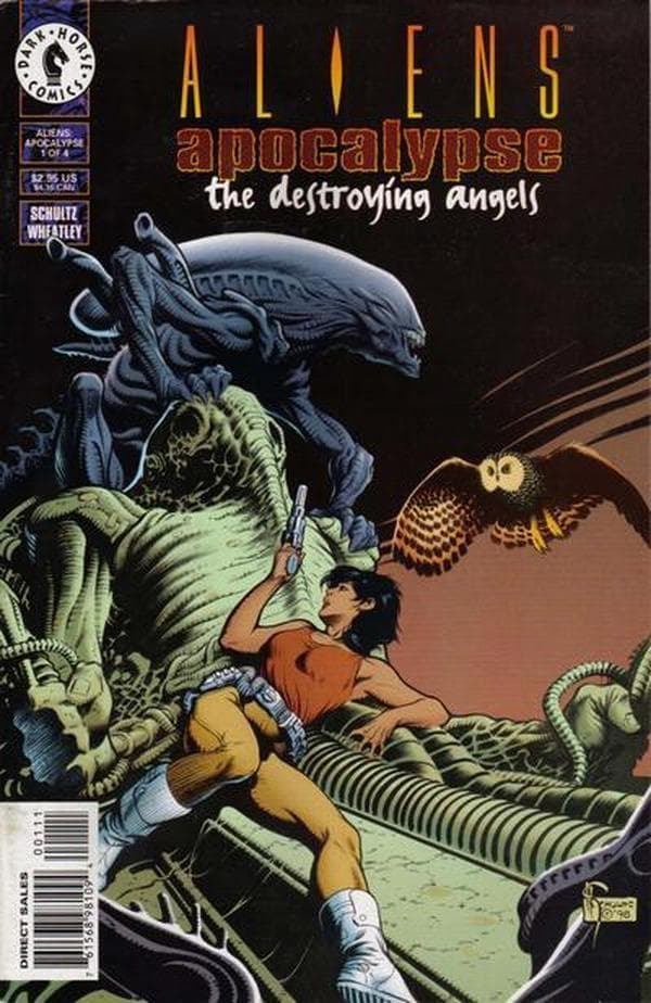 Aliens: Apocalypse - The Destroying Angels cover — © Dark Horse Comics