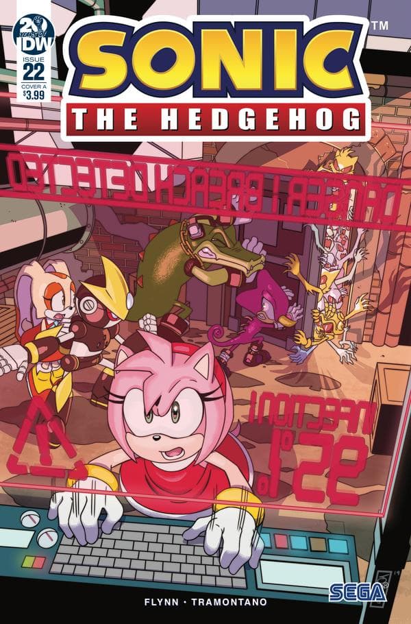 Sonic the Hedgehog #22 cover