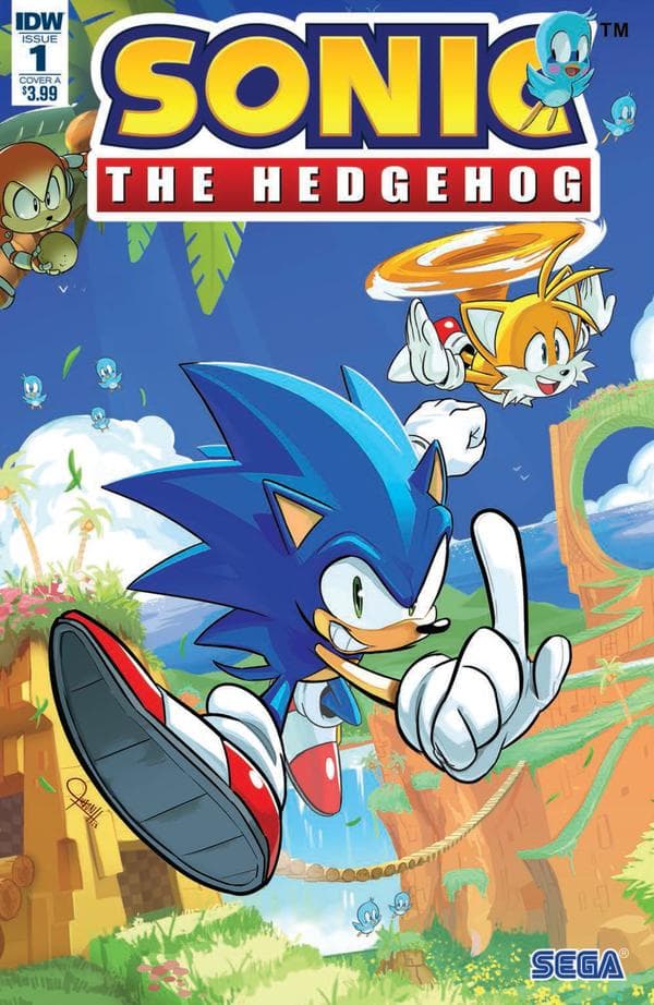 Sonic the Hedgehog #1 cover