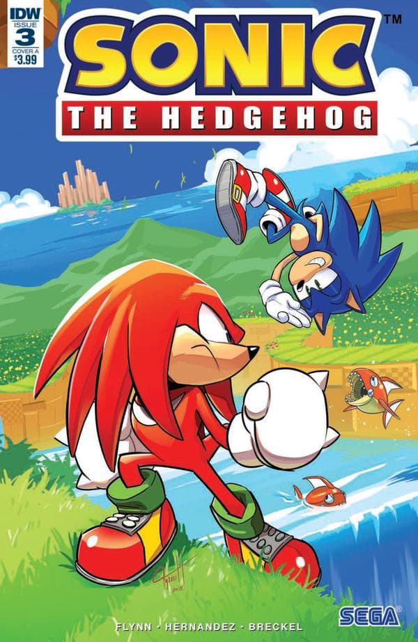 Sonic the Hedgehog #3 cover