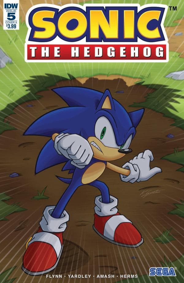 Sonic the Hedgehog #5 cover