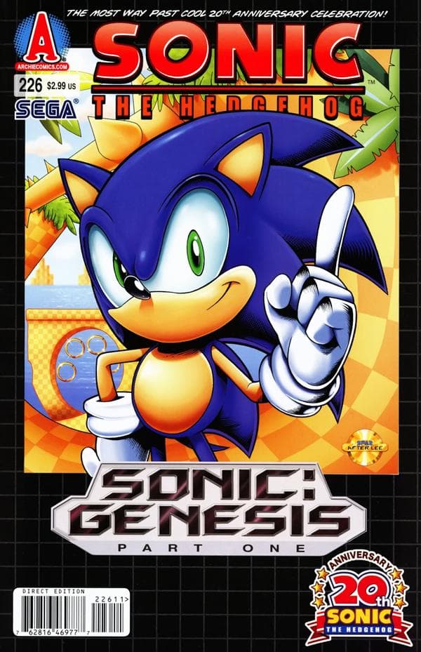 Sonic the Hedgehog #226 cover