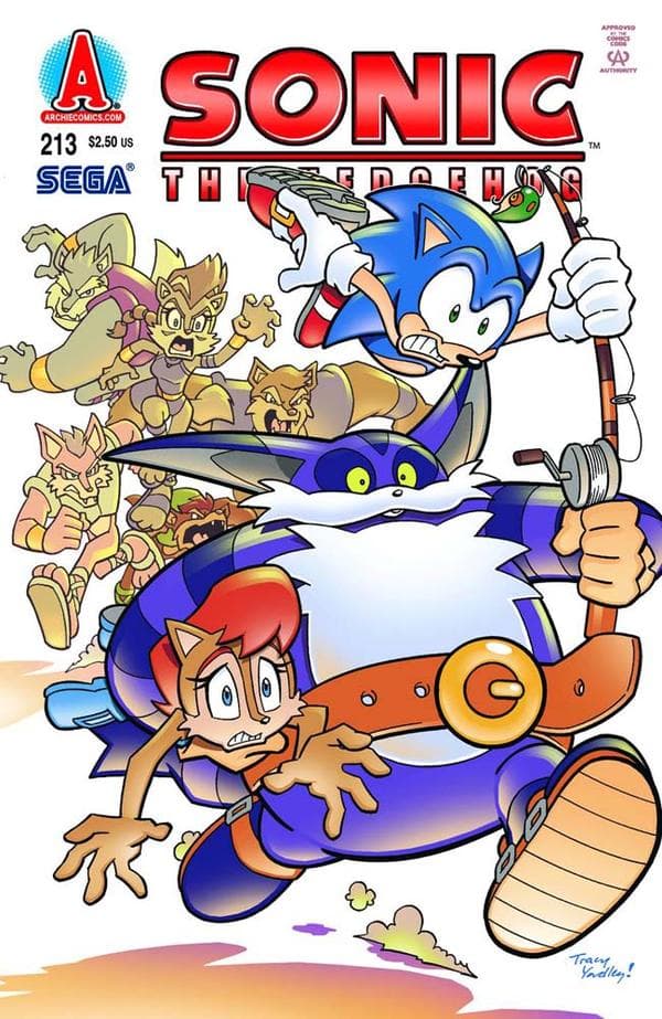 Sonic the Hedgehog #213 cover