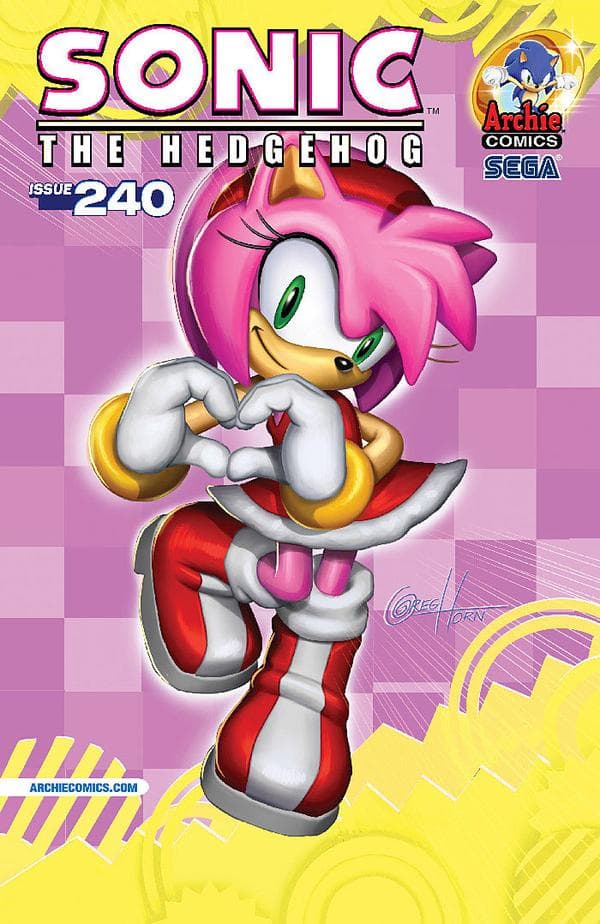 Sonic the Hedgehog #240 cover
