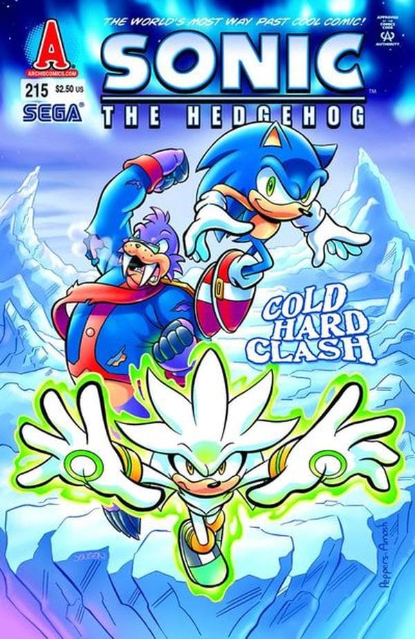 Sonic the Hedgehog #215 cover