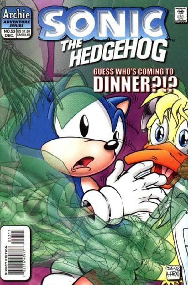 Sonic the Hedgehog #53 cover