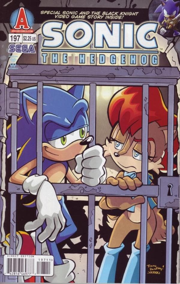 Sonic the Hedgehog #197 cover