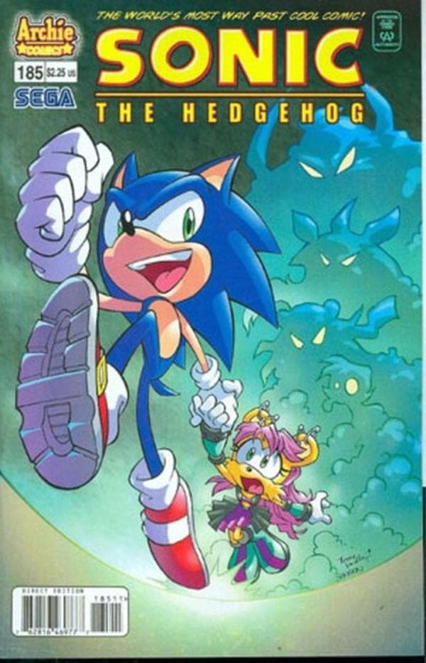 Sonic the Hedgehog #185 cover