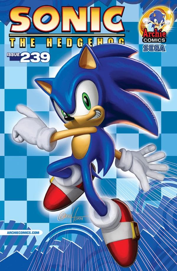 Sonic the Hedgehog #239 cover