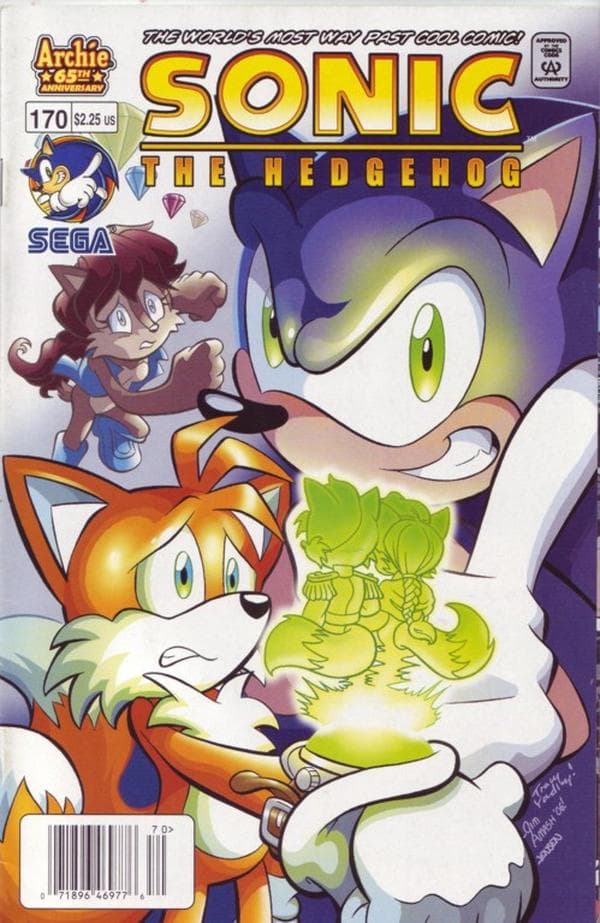 Sonic the Hedgehog #170 cover