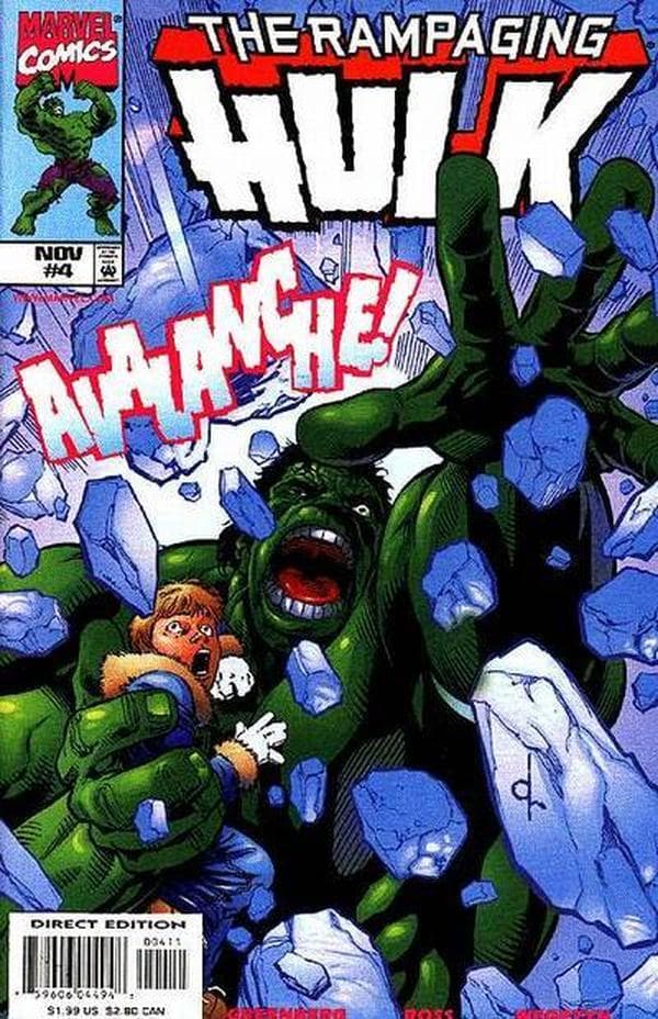 Rampaging Hulk #4 cover