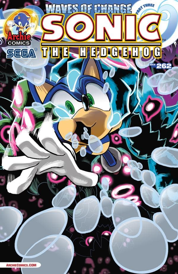 Sonic the Hedgehog #262 cover