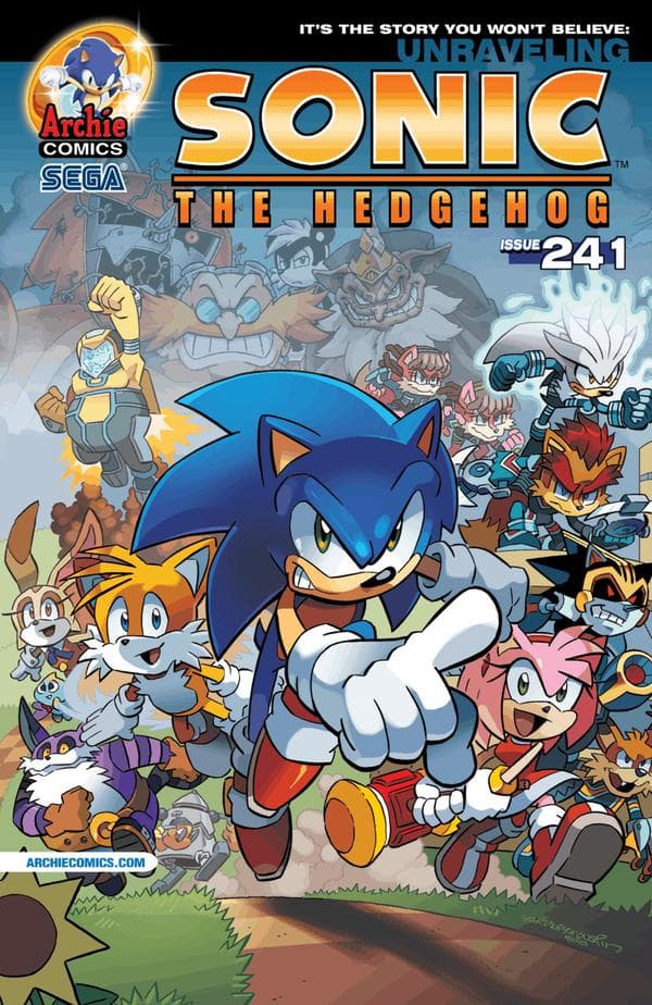 Sonic the Hedgehog #241 cover