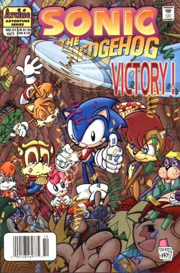 Sonic the Hedgehog #51 cover