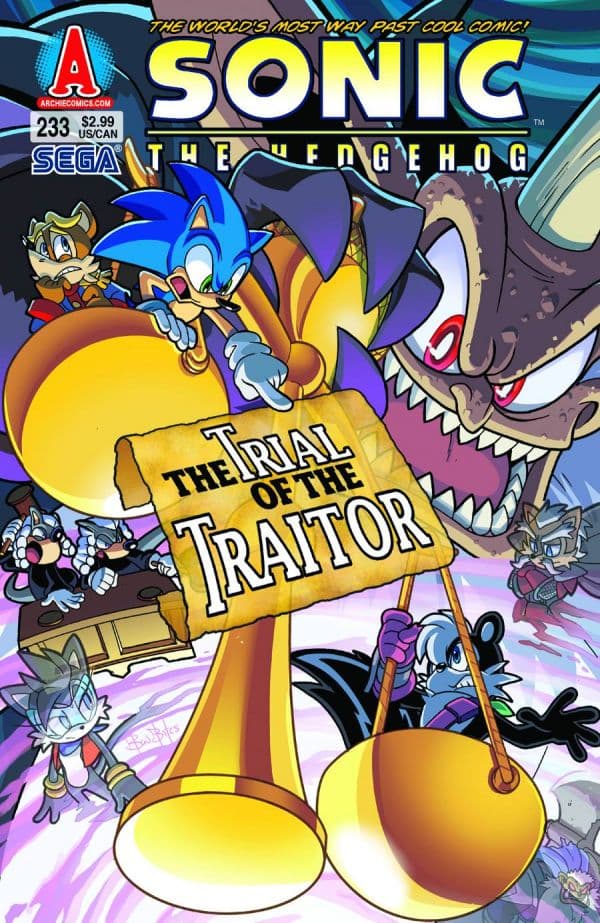 Sonic the Hedgehog #233 cover