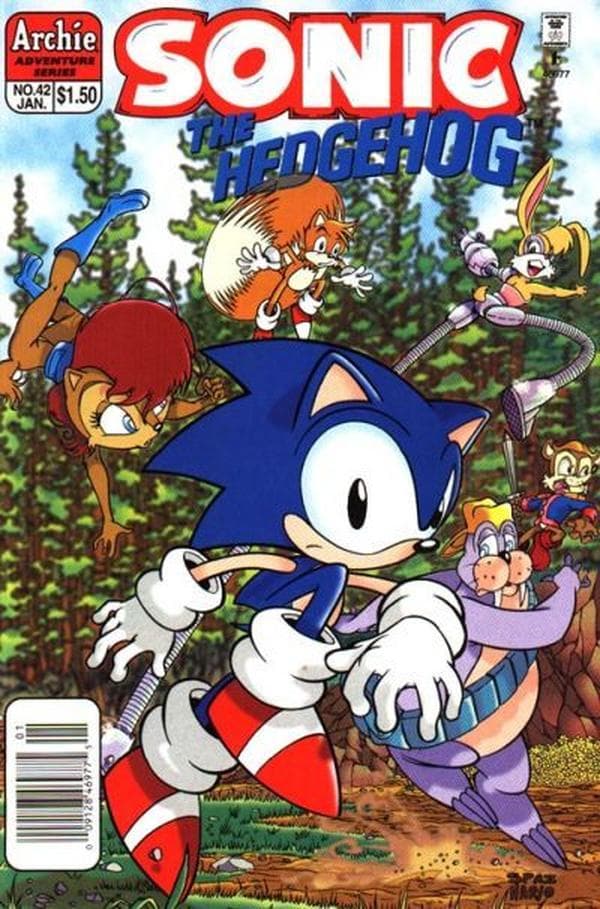Sonic the Hedgehog #42 cover