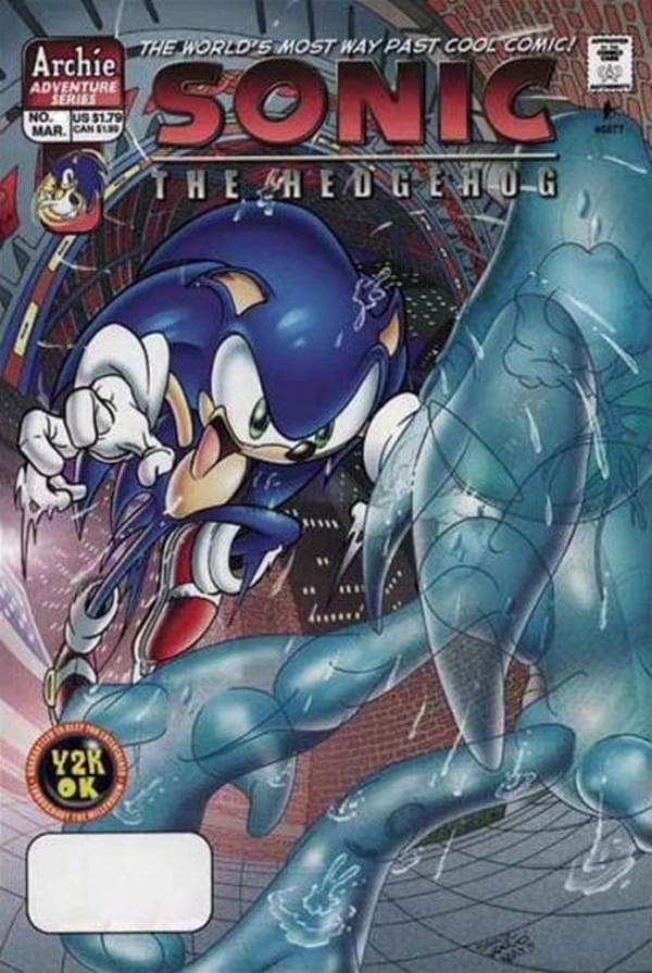 Sonic the Hedgehog #82 cover