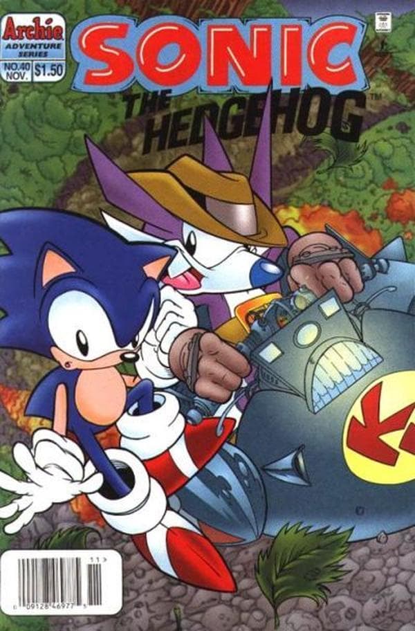 Sonic the Hedgehog #40 cover