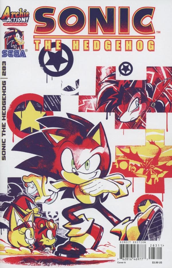 Sonic the Hedgehog #283 cover