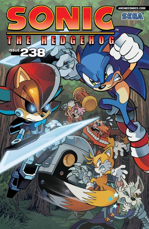 Sonic the Hedgehog #238 cover