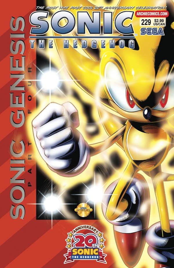 Sonic the Hedgehog #229 cover