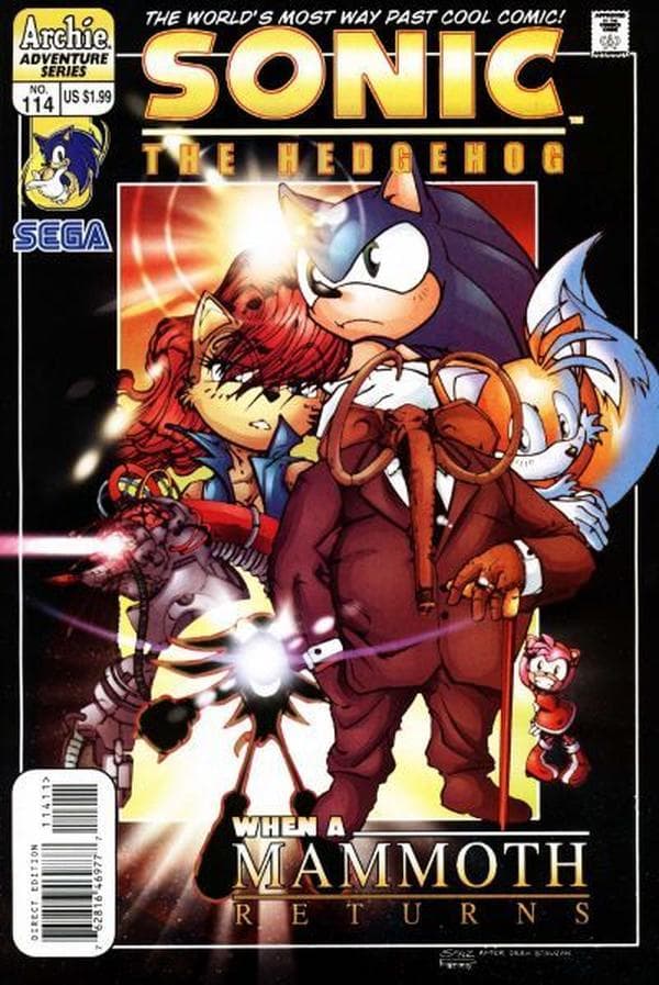 Sonic the Hedgehog #114 cover