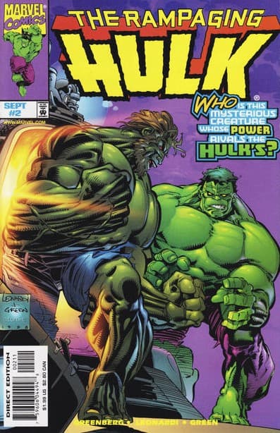Rampaging Hulk #2 cover
